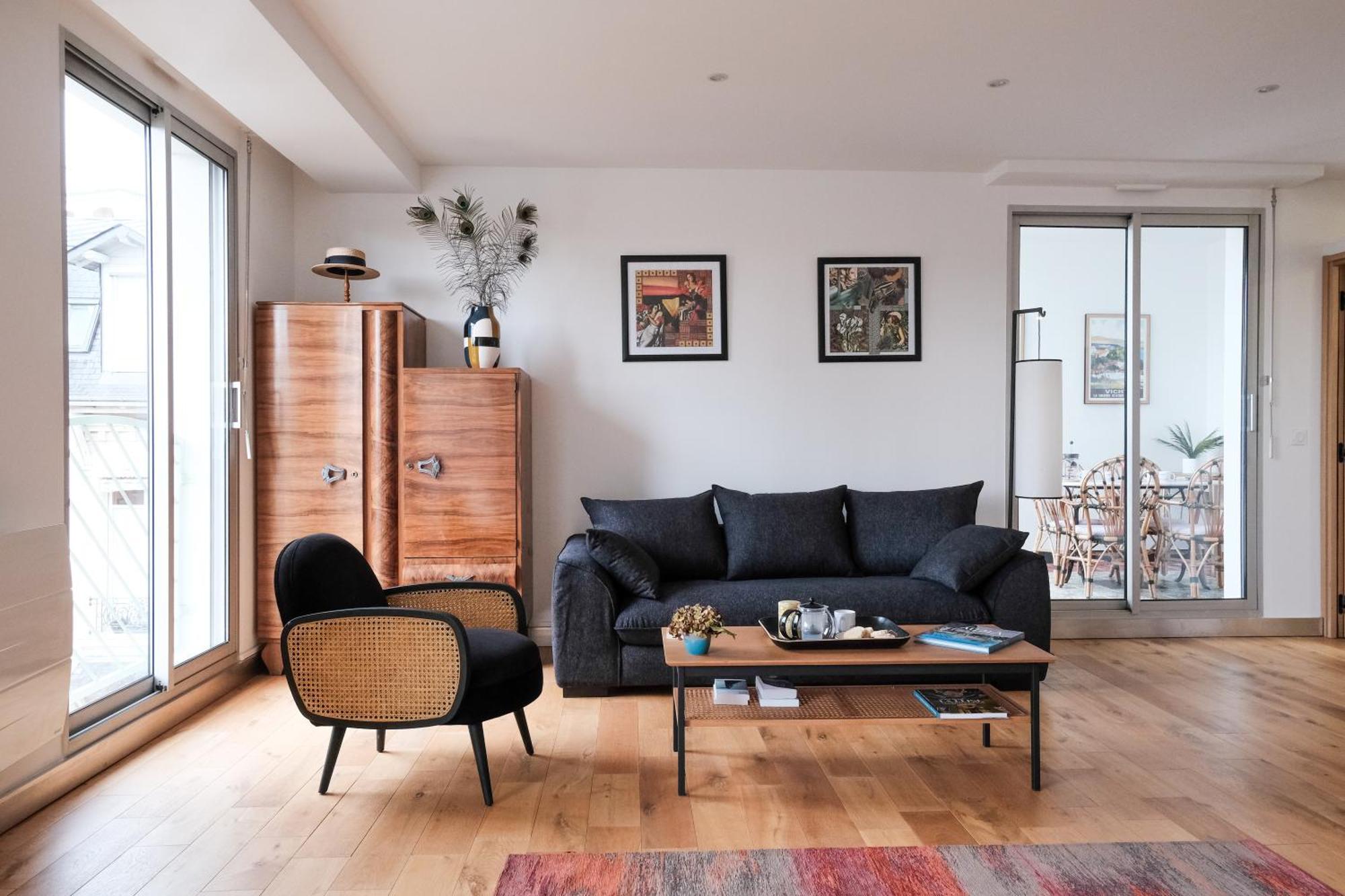 Le Joyau Des Parcs Classe 4 Etoiles Appartement Central Au Calme Avec Terrasse 维琪 外观 照片